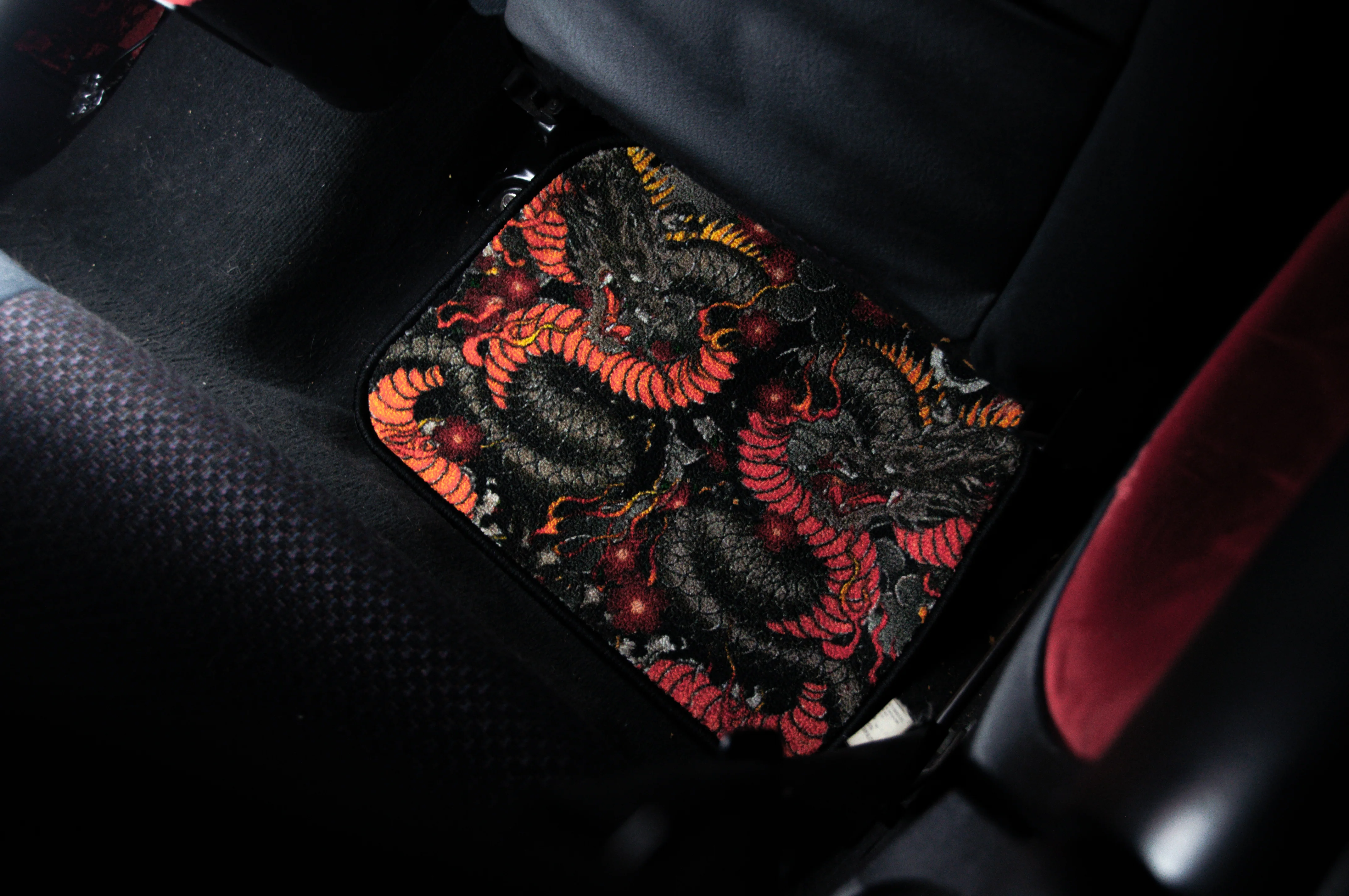 Geisha x Tiger: Japanese Tattoo Style | Floor Mats (Pair) - Image 3