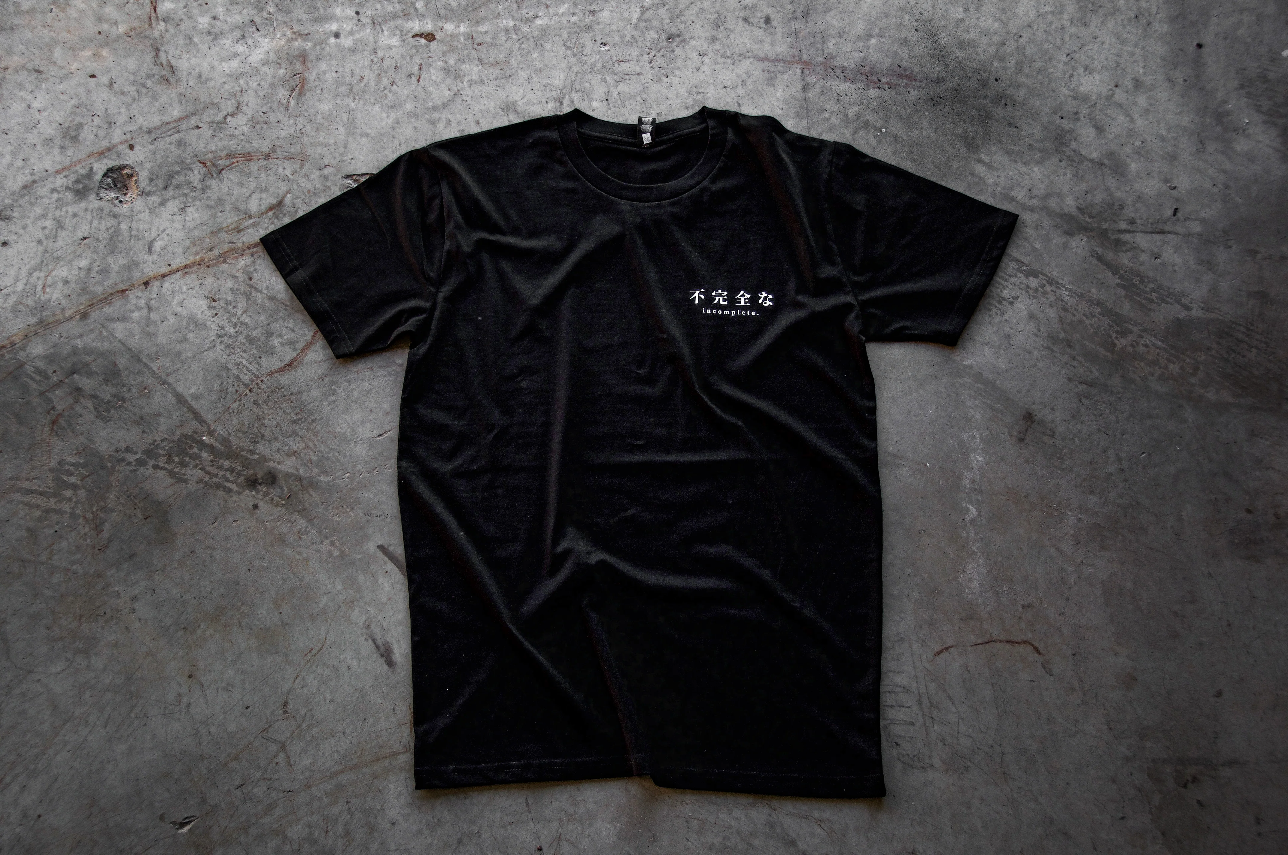 Incompletegl Unisex Raijin x Mecha - T-Shirt - Black - 300 GSM (Size S, M, L, XL, XXL) - Image 3