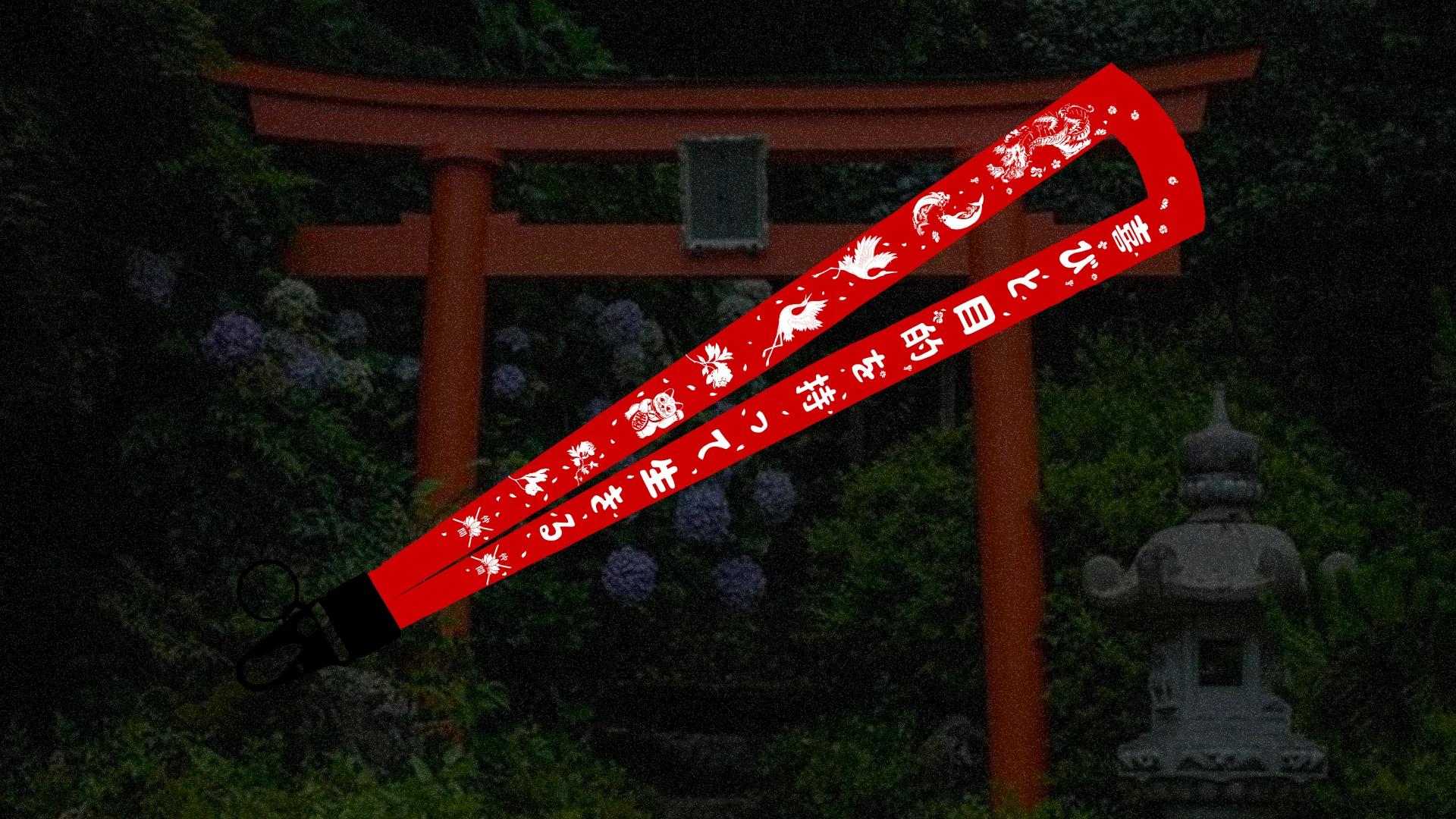 The Red Lanyard of Life | Lanyard - Image 4