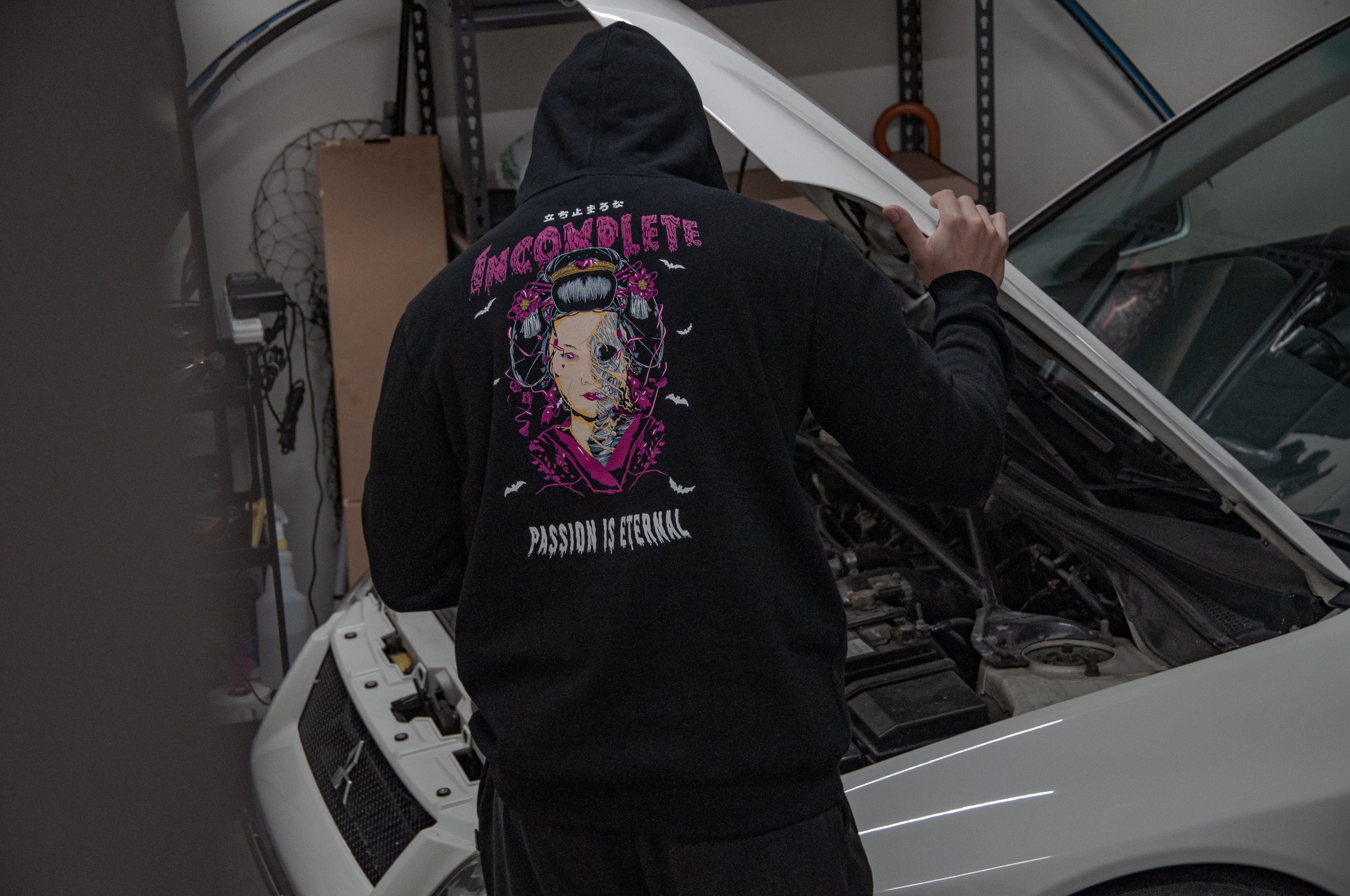 The Undead Geisha Hoodie - Image 3