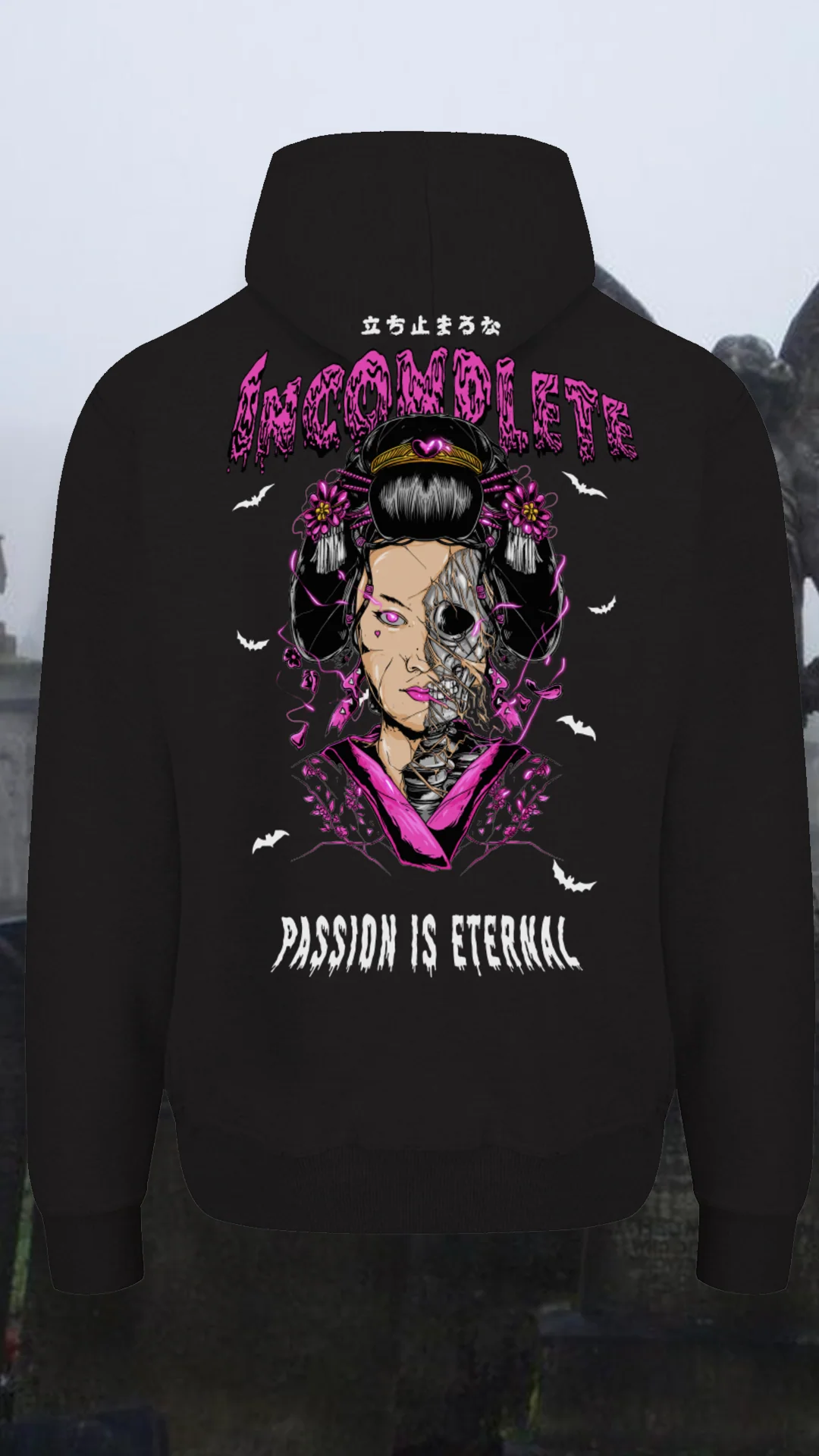 The Undead Geisha Hoodie - Image 4
