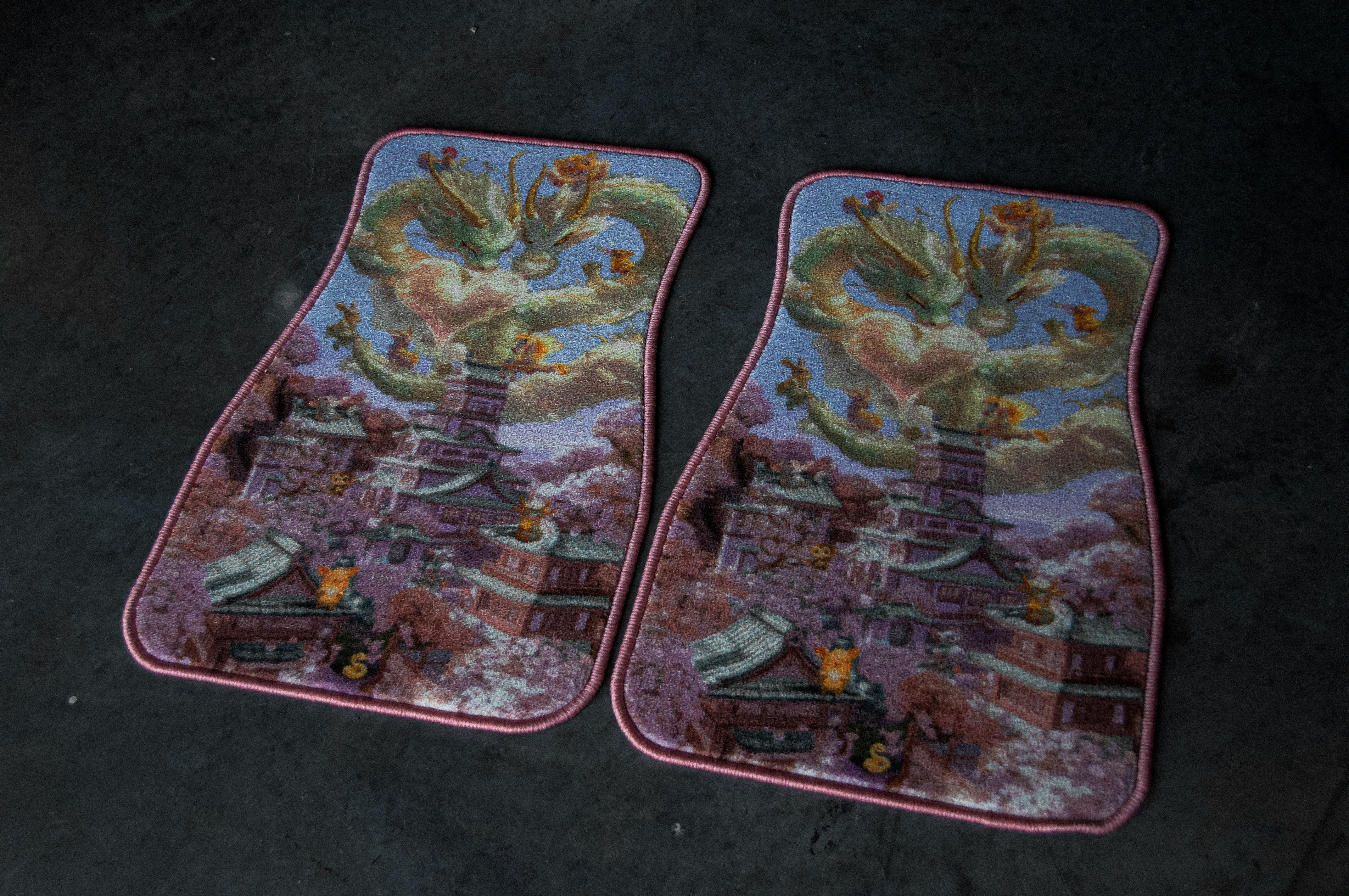 Zodiac x Valentines !! | Floor Mat (Pair)